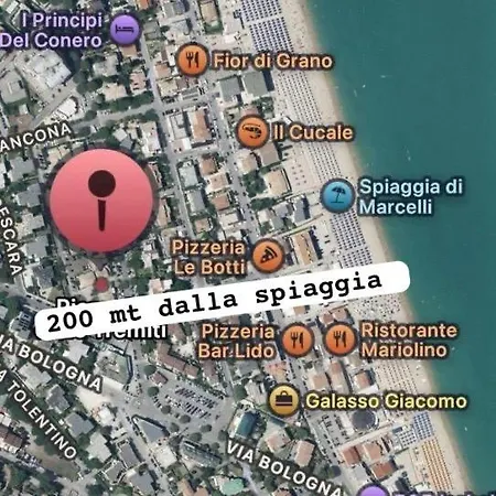 Conero Casa - Di Numana In Piazzale Eolie 7 Con Parcheggio Esclusivo Marcelli