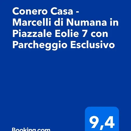 Appartement Conero Casa - Di Numana In Piazzale Eolie 7 Con Parcheggio Esclusivo Marcelli